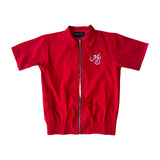 MS LOGO RED NYLON SHORT SET