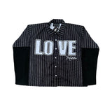 MS LOVE THERMAL LAYERED BUTTON UP