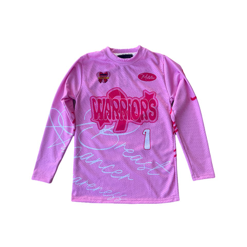 MS BREAST CANCER "WARRIORS" MESH JERSEY