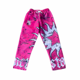 MS ENCHANTED NYLON SWEATPANTS (PINK)