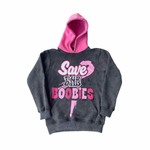 MS SAVE THE BOOBIES HOODIE