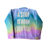 MS OMBRÉ DENIM JACKET (EASTER)