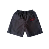 MS PLAID LOGO NYLON SHORT SET