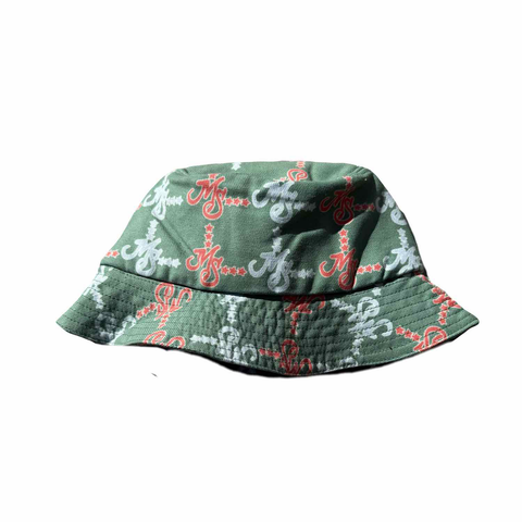 MS JACQUARD CANVAS BUCKET HAT