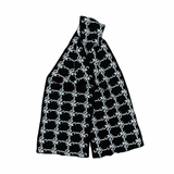 MS JACQUARD WOOL KNIT SCARF
