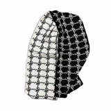 MS JACQUARD WOOL KNIT SCARF